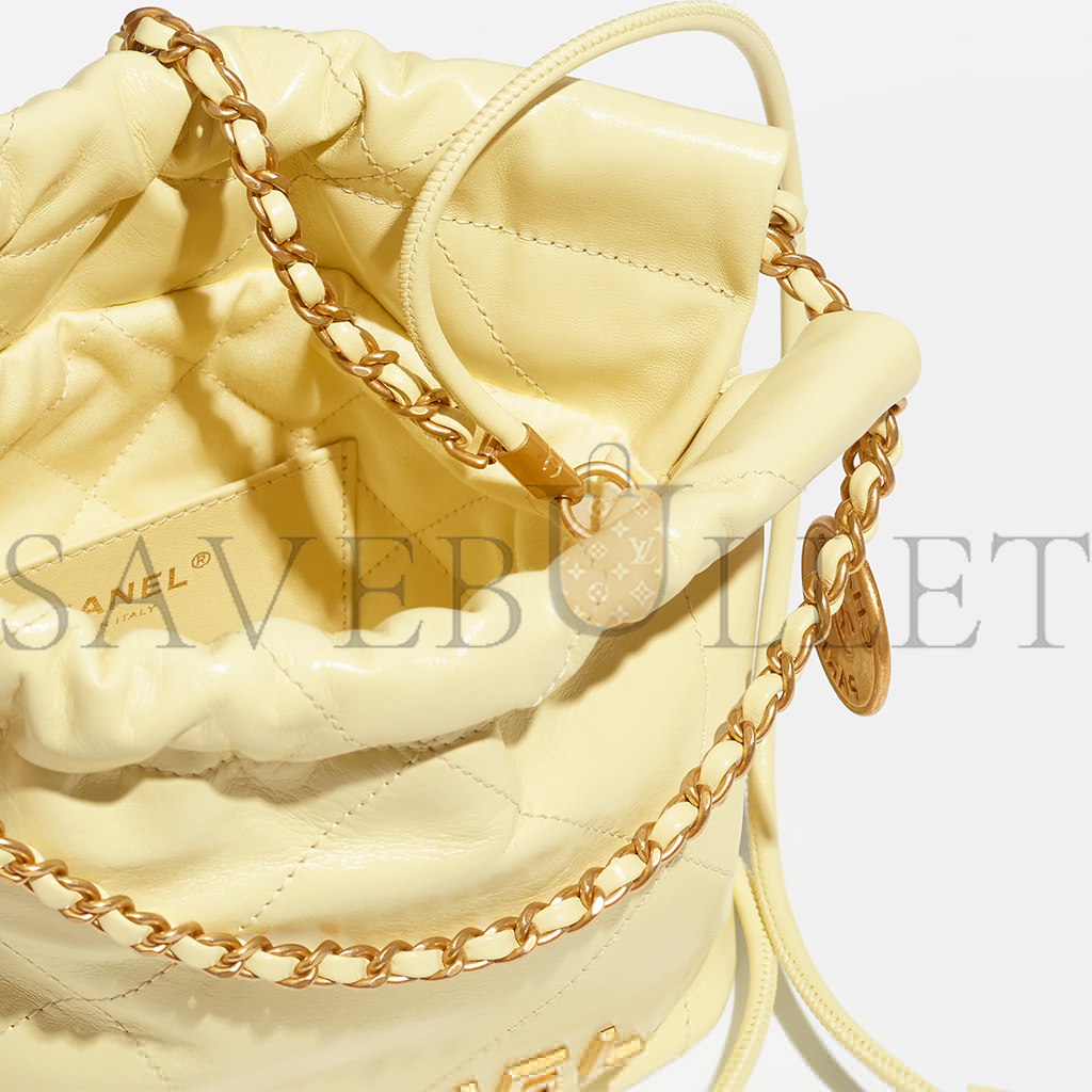 Ch*el 22 master mini handbag as3980 b08037 nn289 (20*19*6cm)